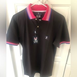 Psycho Bunny polo shirt, size 6 or L new with tags
